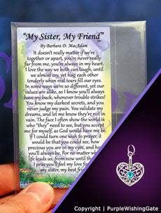 My Sister, My Friend - Pocket Blessing