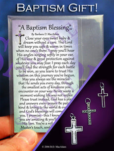 A Baptism Blessing - Pocket Blessing | PurpleWishingGate.com