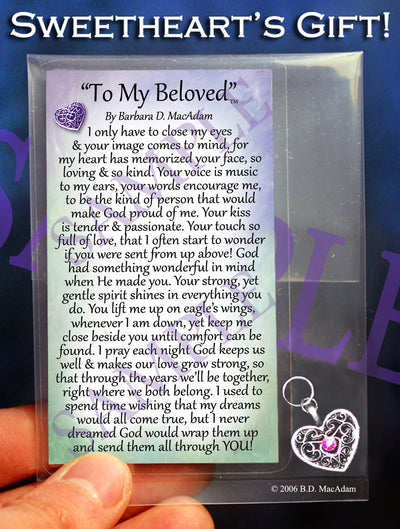 To My Beloved - Pocket Blessing | PurpleWishingGate.com