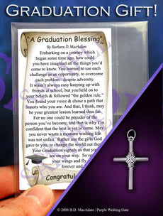 A Graduation Blessing - Pocket Blessing | PurpleWishingGate.com