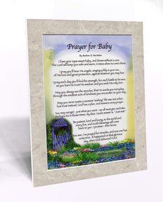 A Prayer for Baby (8x10) - 8x10 Custom Matted Clearance - PurpleWishingGate.com