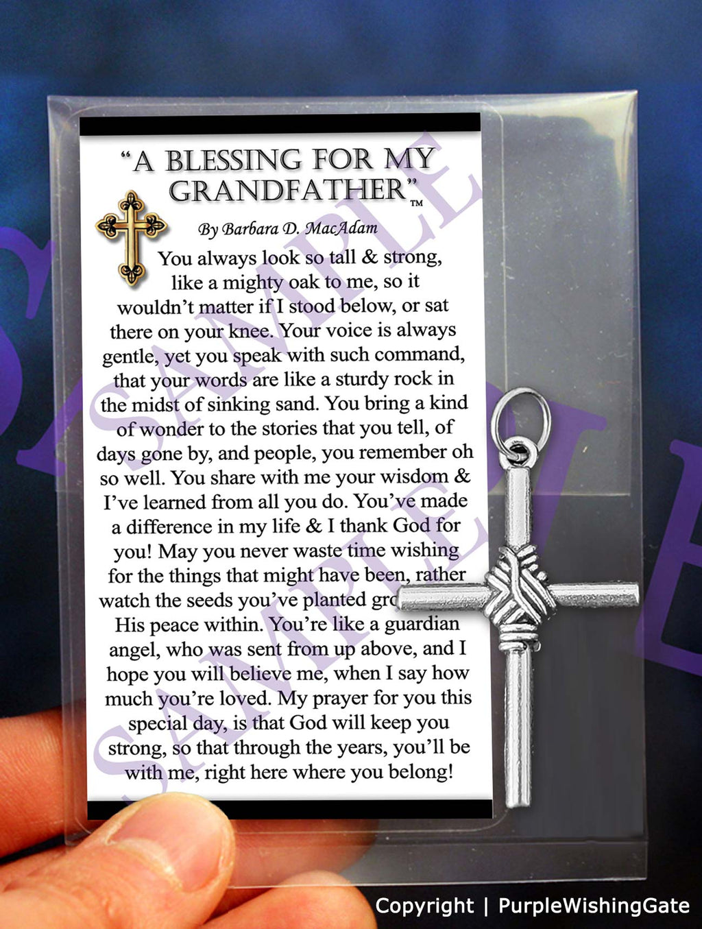 A Pocket Blessing for Grandfather: 
