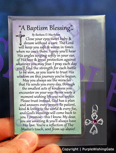 A Baptism Pocket Blessing