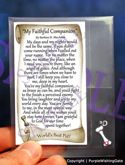 A Pet Pocket Blessing w/ Charm