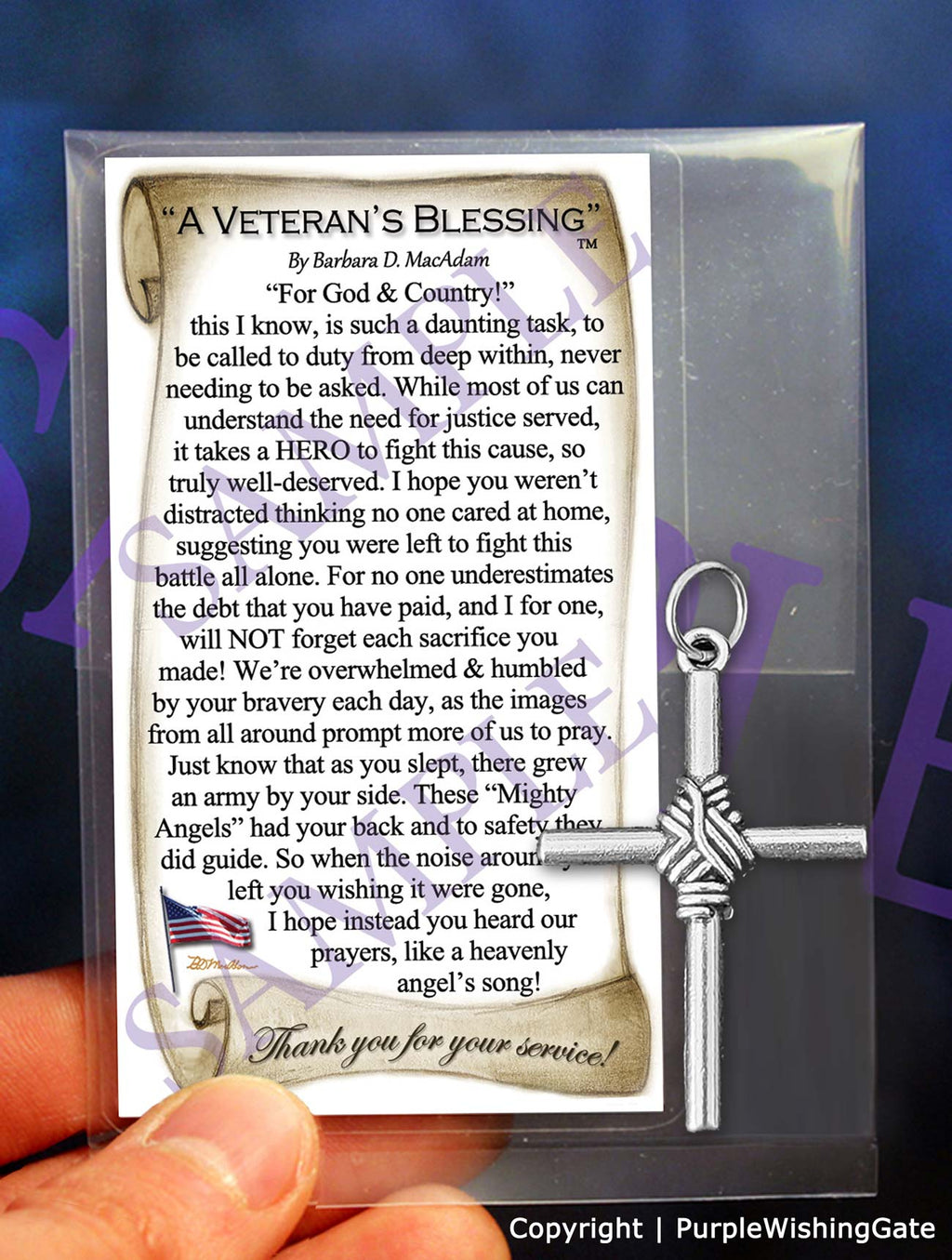 A Veteran's Pocket Blessing: make selection / -----
