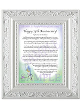 Happy 25th Anniversary! - Anniversary Gift - PurpleWishingGate.com