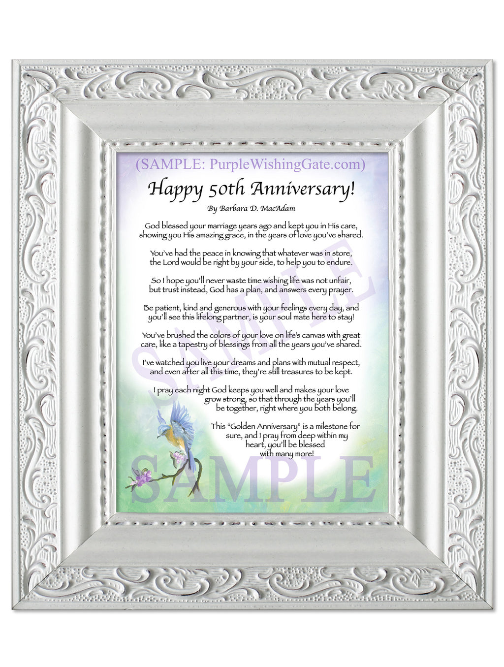 Happy 50th Anniversary! - Anniversary Gift - PurpleWishingGate.com