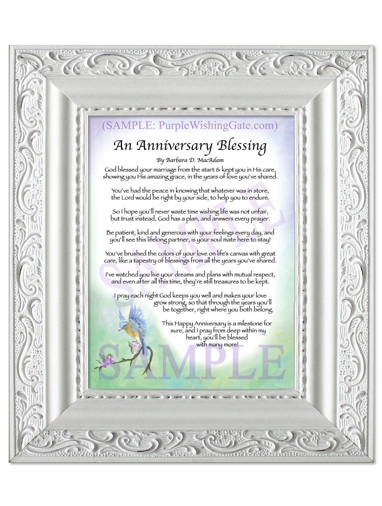 An Anniversary Blessing - Anniversary Gift - PurpleWishingGate.com