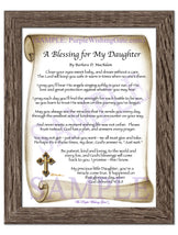 A Blessing for My Daughter (baby) - Baby Gift - PurpleWishingGate.com