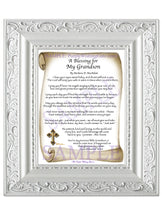 A Blessing for My Grandson (baby) - Baby Gift - PurpleWishingGate.com