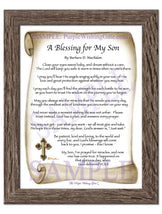 A Blessing for My Son (baby) - Baby Gift - PurpleWishingGate.com