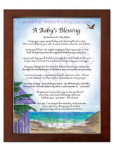 A Baby's Blessing - Baby Gift - PurpleWishingGate.com