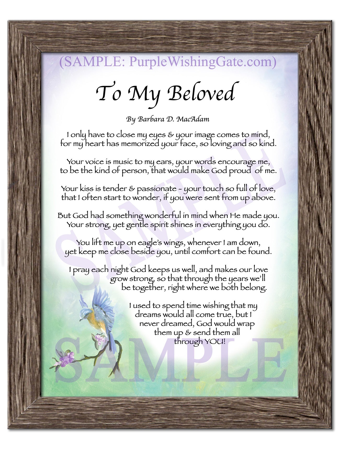 To My Beloved - Love Poem - PurpleWishingGate.com