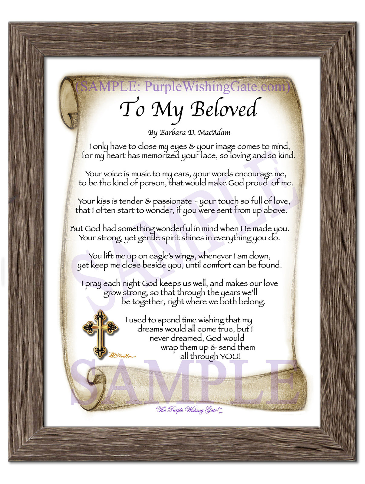 To My Beloved - Love Poem - PurpleWishingGate.com