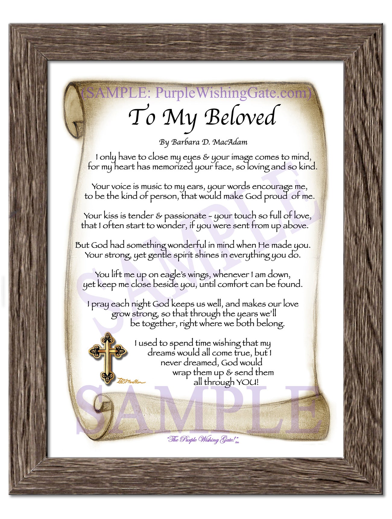 To My Beloved - Love Poem - PurpleWishingGate.com