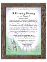 A Birthday Blessing for my Daughter! - Birthday Gift - PurpleWishingGate.com