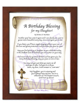 A Birthday Blessing for my Daughter! - Birthday Gift - PurpleWishingGate.com