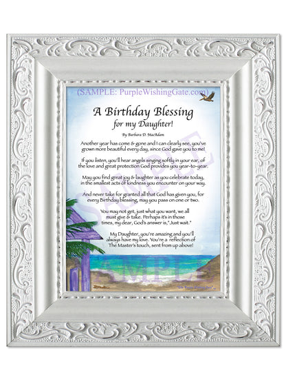 A Birthday Blessing for my Daughter! - Birthday Gift - PurpleWishingGate.com