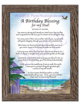 A Birthday Blessing for my Dad! - Birthday Gift - PurpleWishingGate.com