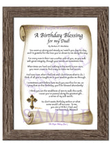A Birthday Blessing for my Dad! - Birthday Gift - PurpleWishingGate.com
