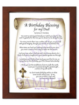 A Birthday Blessing for my Dad! - Birthday Gift - PurpleWishingGate.com