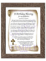 A Birthday Blessing for my Godfather! - Birthday Gift - PurpleWishingGate.com