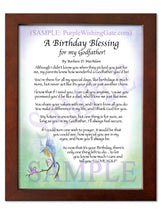 A Birthday Blessing for my Godfather! - Birthday Gift - PurpleWishingGate.com