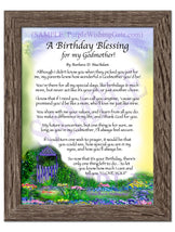 A Birthday Blessing for my Godmother! - Birthday Gift - PurpleWishingGate.com