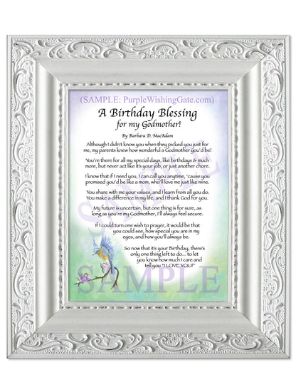 A Birthday Blessing for my Godmother! - Birthday Gift - PurpleWishingGate.com