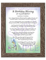 A Birthday Blessing for my Grandfather! - Birthday Gift - PurpleWishingGate.com