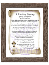 A Birthday Blessing for my Grandfather! - Birthday Gift - PurpleWishingGate.com