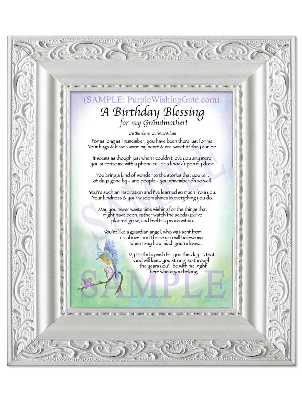 A Birthday Blessing for my Grandmother! - Birthday Gift - PurpleWishingGate.com