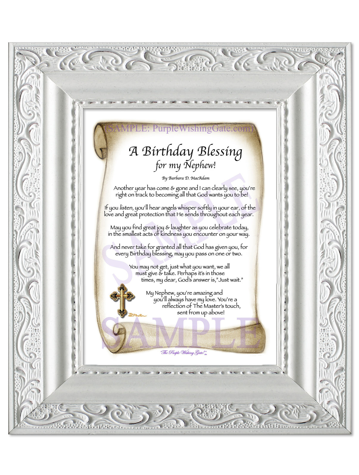 A Birthday Blessing for my Nephew! - Birthday Gift - PurpleWishingGate.com