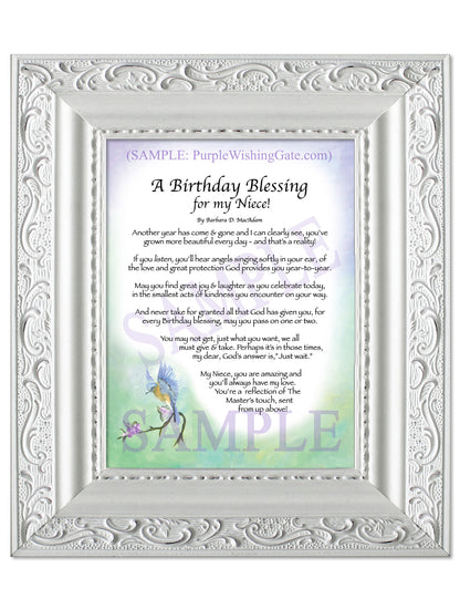 A Birthday Blessing for my Niece! - Birthday Gift - PurpleWishingGate.com