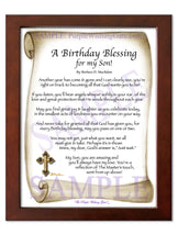 A Birthday Blessing for my Son! - Birthday Gift - PurpleWishingGate.com