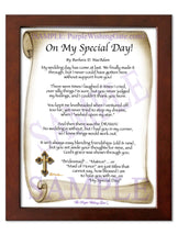 On My Special Day! (bridal party gift) - Wedding Gift - PurpleWishingGate.com