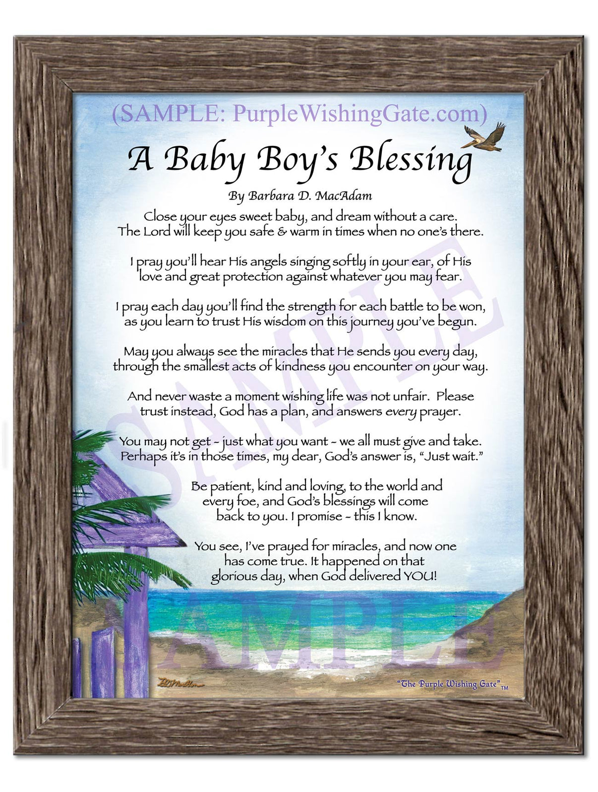 A Baby Boy's Blessing