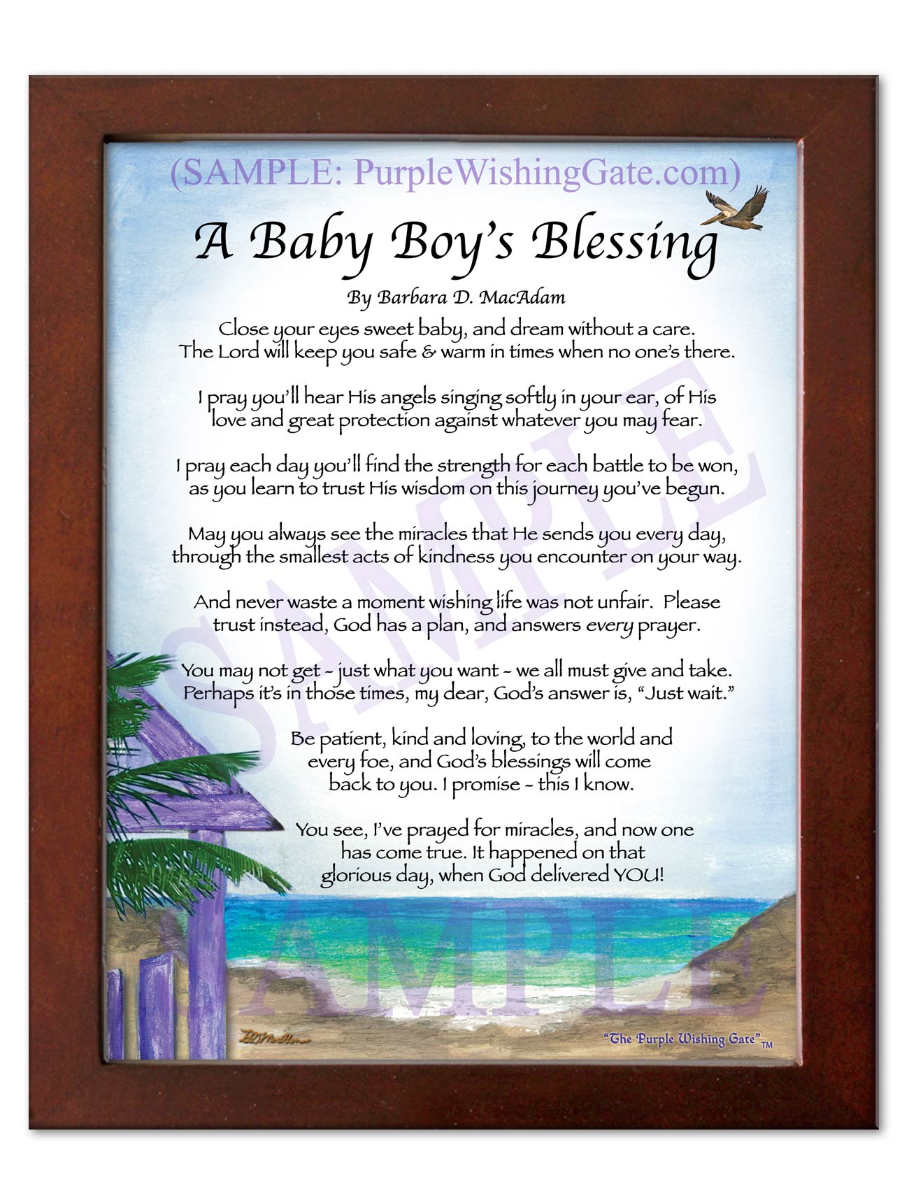 A Baby Boy's Blessing