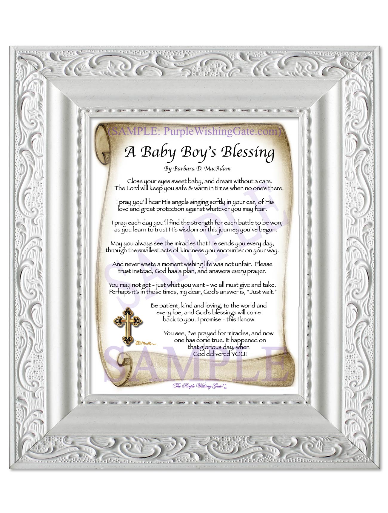 A Baby Boy's Blessing