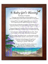 A Baby Girl's Blessing
