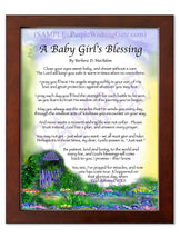 A Baby Girl's Blessing