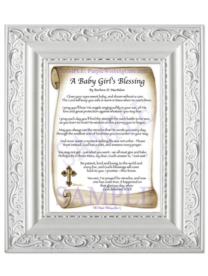 A Baby Girl's Blessing