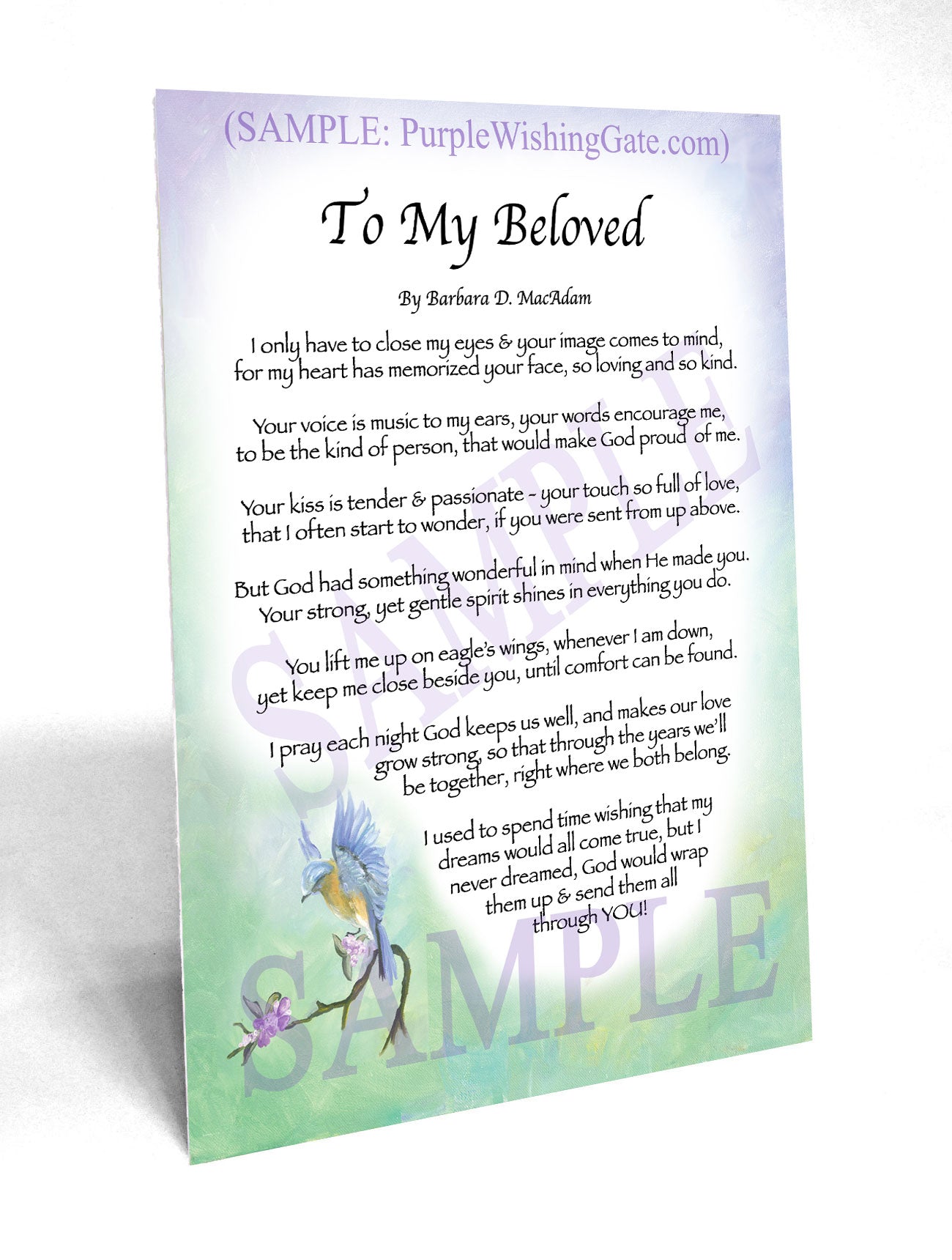 To My Beloved - Love Poem - PurpleWishingGate.com