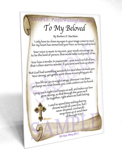 To My Beloved - Love Poem - PurpleWishingGate.com