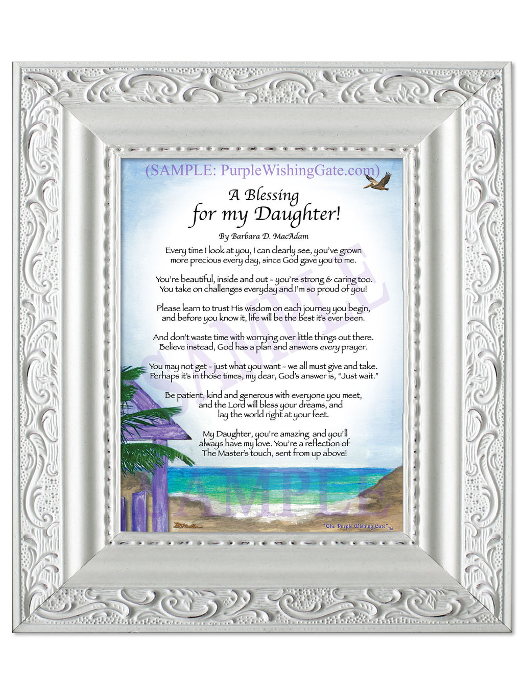A Blessing for my Daughter! (child-adult) - Gifts for Daughter - PurpleWishingGate.com