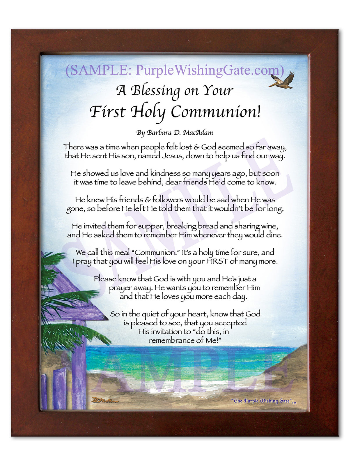 A Blessing on Your First Holy Communion