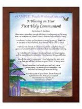 A Blessing on Your First Holy Communion