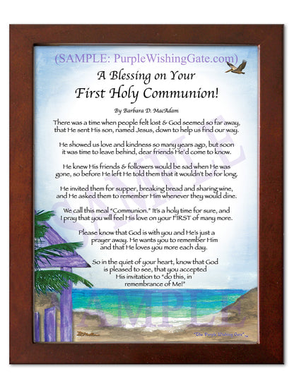 A Blessing on Your First Holy Communion