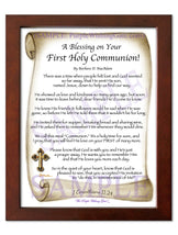 A Blessing on Your First Holy Communion