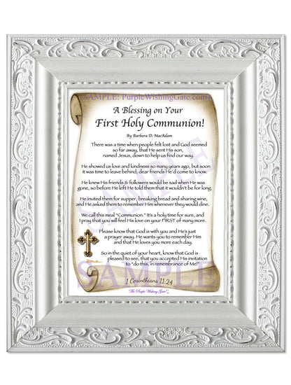A Blessing on Your First Holy Communion